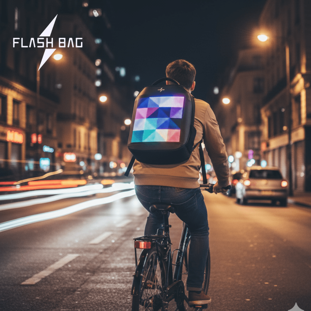 Flash-Bag Back Pack LED Rugzak - Afbeelding 3