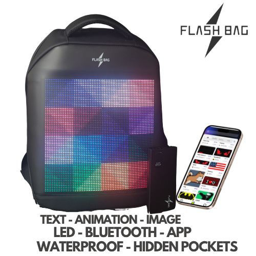 Flash-Bag Back Pack LED Rugzak